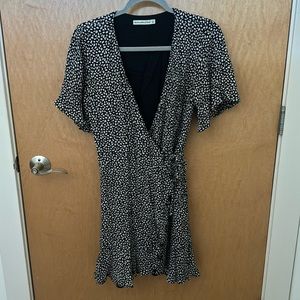 Abercrombie & Fitch Short Sleeve Casual Wrap Dress (Tall)